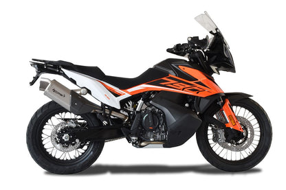 HP Corse échappement 4-Track R Short Titanium KTM 790 Adventure 2019-2024
