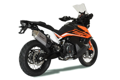 HP Corse échappement 4-Track R Short Titanium KTM 790 Adventure 2019-2024