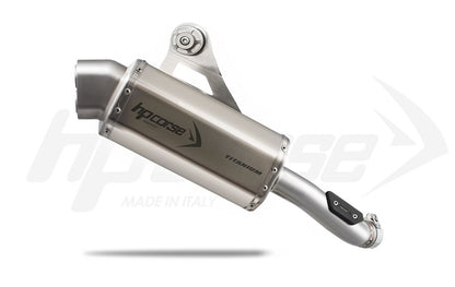 HP Corse Exhaust 4-track R Short Titanium-Racing Version KTM 790 Adventure 2019-2024