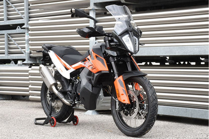 HP Corse uitlaat 4-Track R Short Satin - Racing Version KTM 790 Adventure R 2019-2024