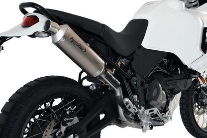 HP Corse uitlaat SP-1 Short Titanium (voor hoge montage) Ducati DesertX 2022-2024