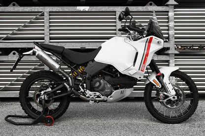 HP Corse uitlaat SP-1 Short Titanium (voor hoge montage) Ducati DesertX 2022-2024
