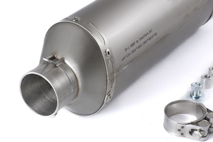 HP Corse uitlaat SP-1 Short Titanium (voor hoge montage) Ducati DesertX 2022-2024