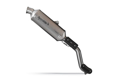 HP Corse uitlaat SP-1 Short Titanium (voor hoge montage) Ducati DesertX 2022-2024