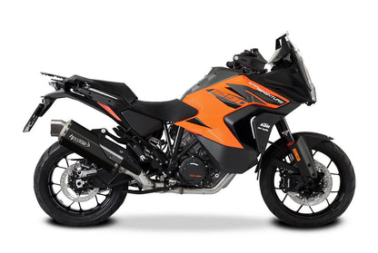 HP Corse uitlaat 4-Track RR Black Titanium KTM 1290 Super Adventure R 2021-2024