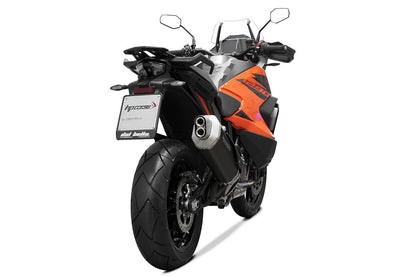 HP Corse uitlaat 4-Track RR Black Titanium KTM 1290 Super Adventure R 2021-2024