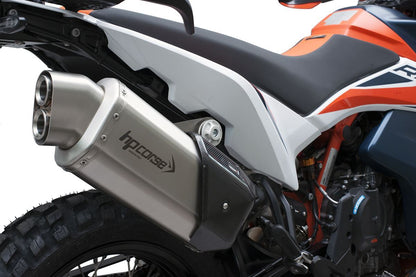 HP Corse échappement 4-Track R Short Titanium KTM 890 Adventure 2021-2024