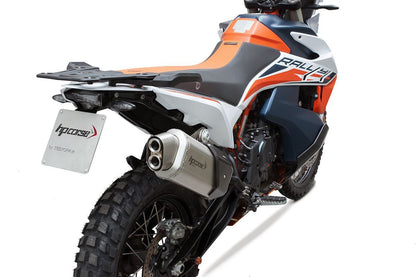 HP Corse échappement 4-Track R Short Titanium KTM 890 Adventure 2021-2024