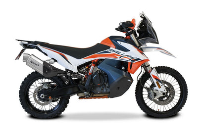 HP Corse Auspuff 4-Track R Short Satin KTM 890 Abenteuer 2021-2024