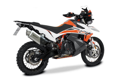 HP Corse Auspuff 4-Track R Short Satin KTM 890 Abenteuer 2021-2024
