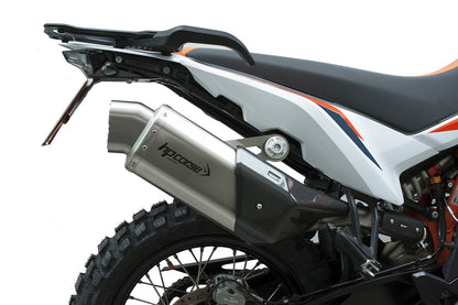 HP Corse Auspuff 4-Track R Short Satin KTM 890 Abenteuer 2021-2024