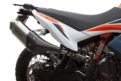 HP Corse Auspuff 4-Track R Short Satin KTM 890 Abenteuer 2021-2024