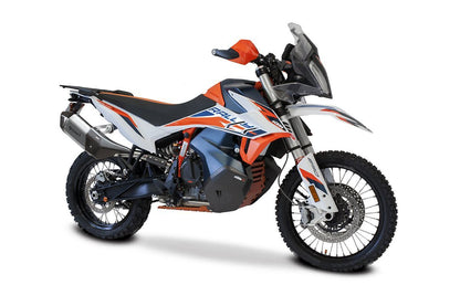 HP Corse échappement SPS Carbon Short Satin KTM 890 Adventure 2021-2024