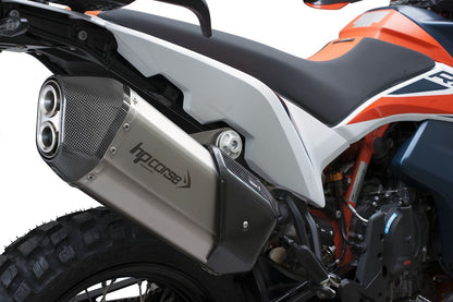 HP Corse échappement SPS Carbon Short Satin KTM 890 Adventure 2021-2024