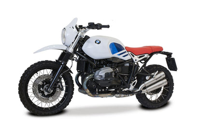 HP Corse Hydroform RS 300 dubbele slip-on uitlaat Satin BMW R Nine T Urban GS (2017-2020)