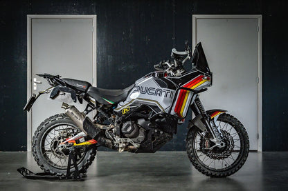 HP Corse uitlaat SP-1 Short Titanium (voor lage montage) Ducati DesertX 2022-2024