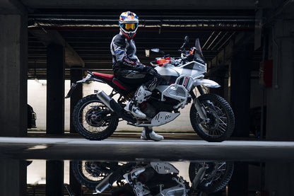 HP Corse uitlaat SP-1 Short Titanium (voor lage montage) Ducati DesertX 2022-2024