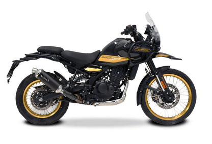 HP Corse SP-1 Short Black slip-on uitlaat Royal Enfield Himalayan 450 (2024+)