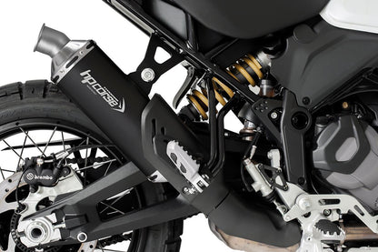 HP Corse échappement SP-1 Titane court noir (pour assemblage bas) Ducati Desertx 2022-2024