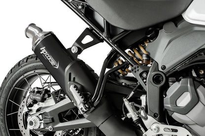 HP Corse échappement SP-1 Titane court noir (pour assemblage bas) Ducati Desertx 2022-2024