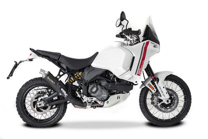 HP Corse échappement SP-1 Titane court noir (pour assemblage bas) Ducati Desertx 2022-2024