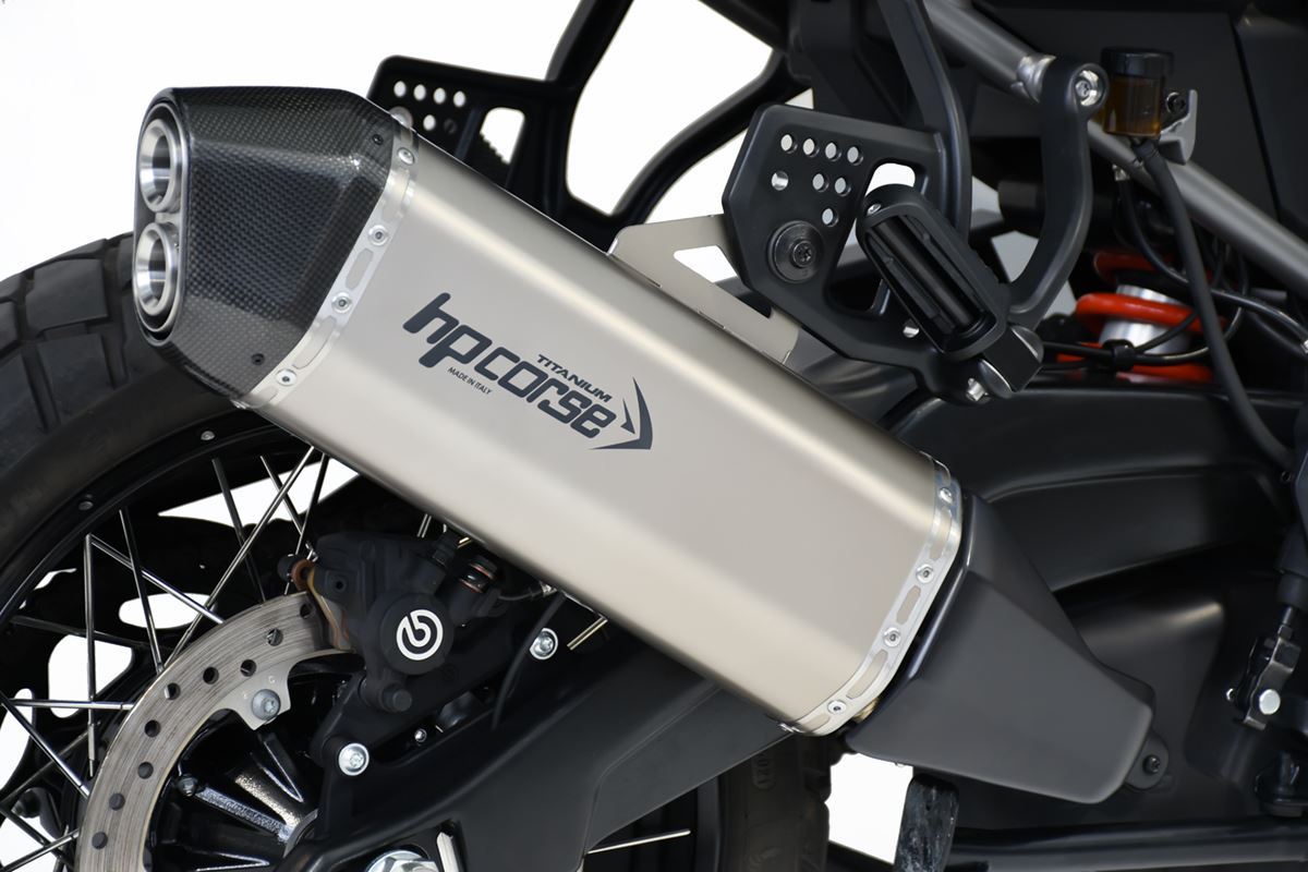 SPS Carbon 350 Titanium slip-on uitlaat Harley Davidson CVO Pan America 1250 (2021+)