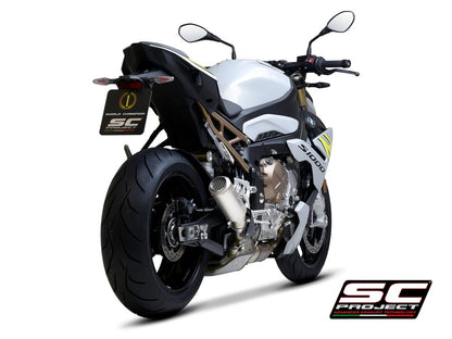SC Project CR-T Titanium slip-on uitlaat BMW S1000R (2021-2024)