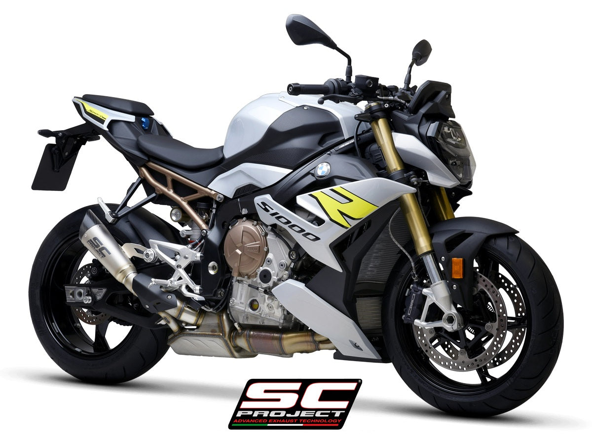 SC Project S1 Titanium uitlaat BMW S1000R (2021-2024)