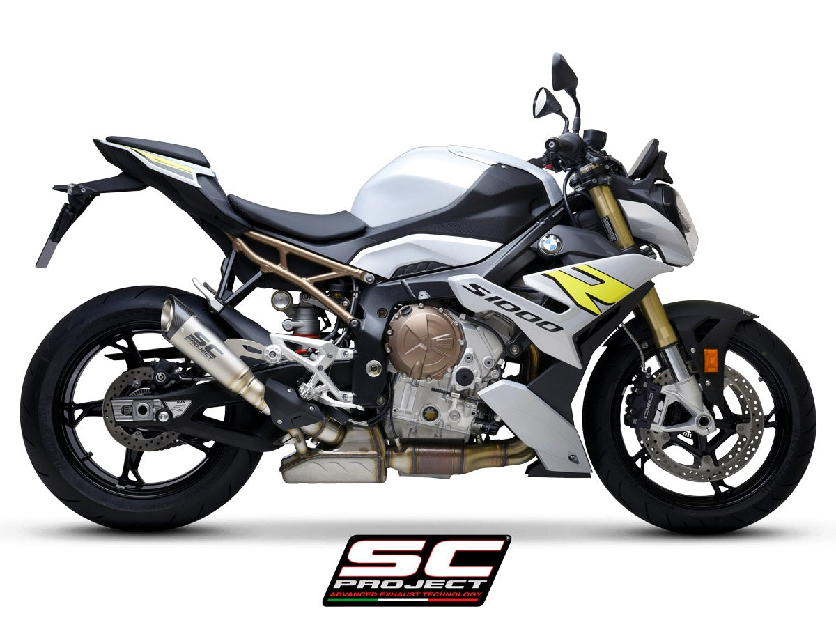 SC Project S1 Titanium uitlaat BMW S1000R (2021-2024)