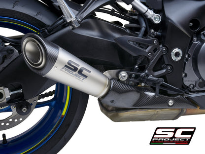 Proyecto SC S1 Echoos de titanio GSX-S1000 2021+