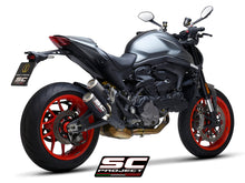 SC Project Twin CR-T T-T Échappement du carbone Ducati Monster 937 2021+