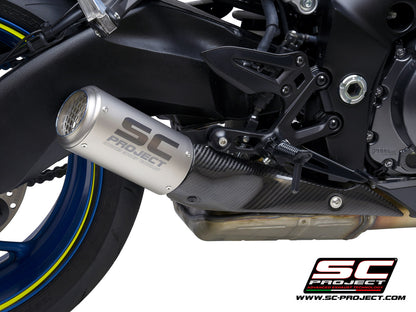 SC-Project CR-T Titanium Slip-On EURO5+ Suzuki GSX-S1000 (2024+)