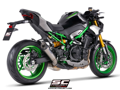 SC-Project S1 Titanium slip-on uitlaat Kawasaki Z900 (2025+)