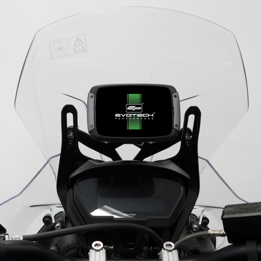 Evotech Tomtom Monte de navegación por satén - Triumph Tiger 800 XRX (2018-2020)