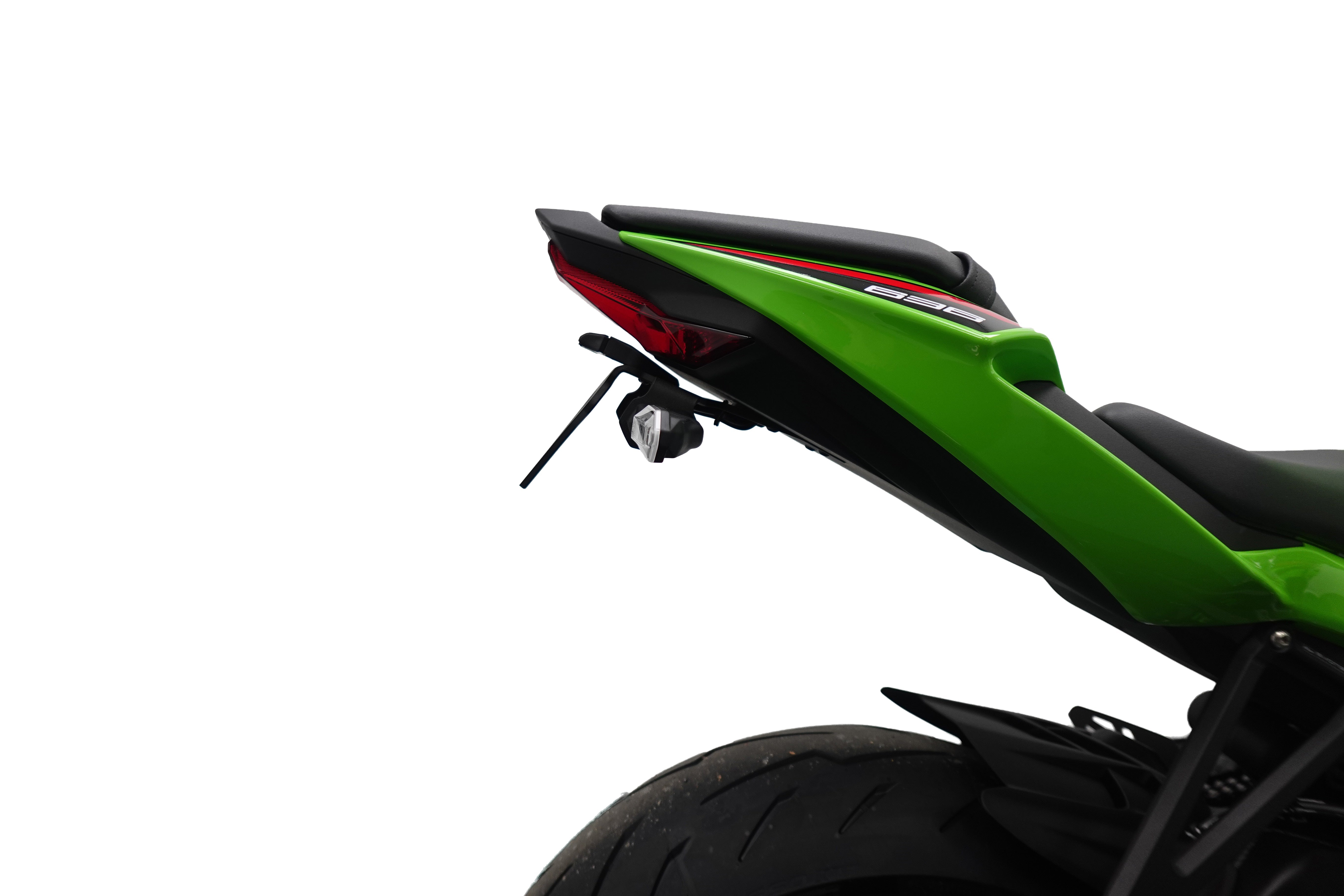 Evotech Kentekenplaathouder - Kawasaki Ninja ZX-6R (2024+) – G&G Shop
