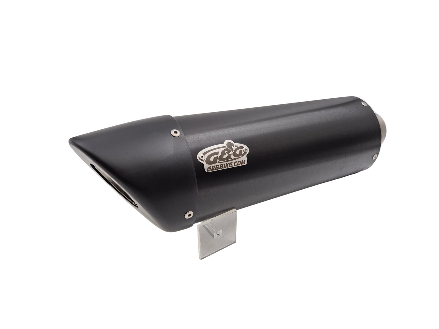 D30EN G&G uitlaat Streetfighter 848 1098 1098S zwart rvs hoek
