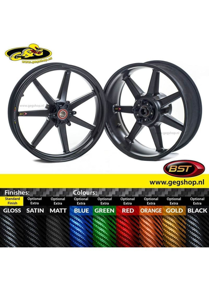 
                  
                    BST Carbon arrière Rim Black Mamba 6.0 x 17 "Suzuki GSXR1000 2009 - 2016
                  
                