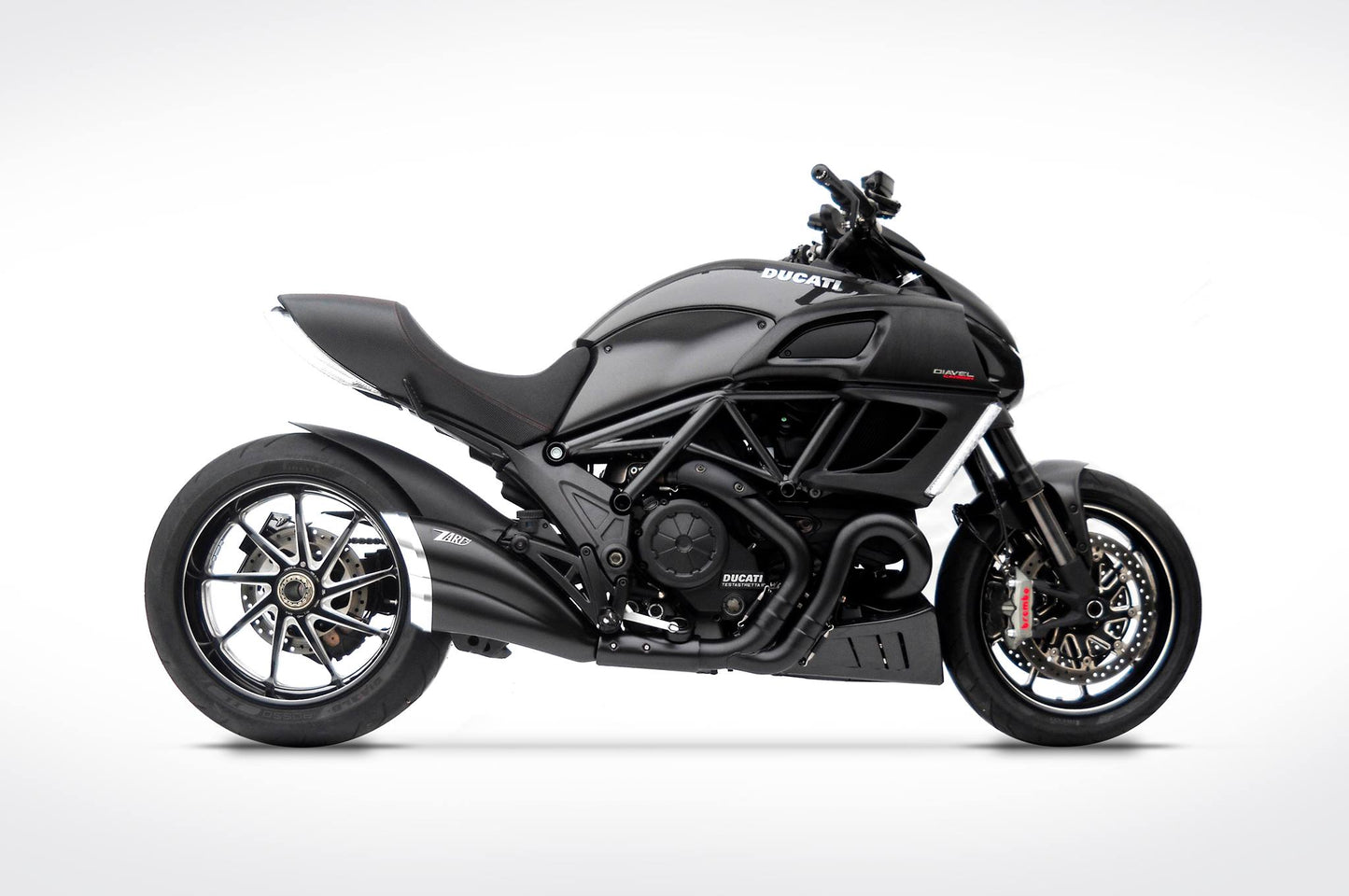 Zard Slip-On 2-1 Exhaust for Ducati Diavel (2011-2018)