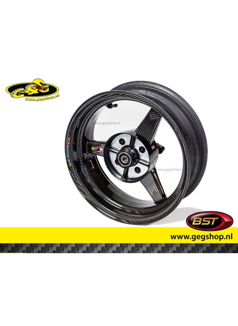 BST Carbon Voorvelg Tripple Tek 2,5 x 12" Honda Grom 125 (2020-2024)