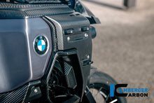 Radiator zijpaneel rechts met montagepunten voor zijkoffers mat carbon BMW R1300GS Adventure Triple Black (2024+)