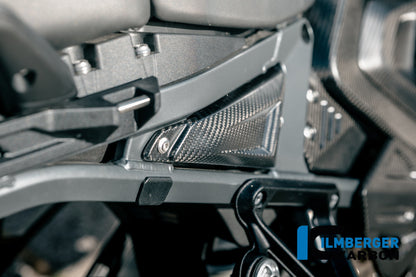 Frame driehoek-cover rechts achterste deel mat carbon BMW R1300GS Adventure Option 719 Karakorum (2024+)
