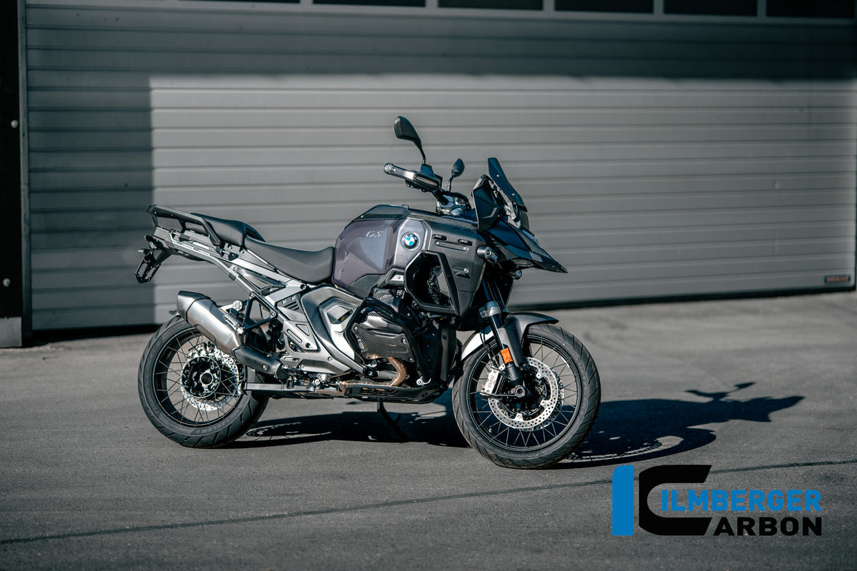 Luchtinlaat paneel cover rechts mat carbon BMW R1300GS Adventure Trophy (2024+)