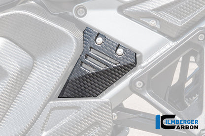 Frame driehoek-cover links voorste deel mat carbon BMW R1300GS Adventure Trophy (2024+)