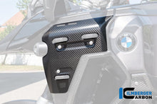 Radiator zijpaneel links met montagepunten voor zijkoffers mat carbon BMW R1300GS Adventure (2024+)