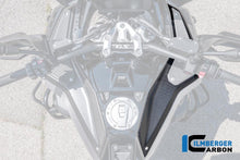 Zijkuip onder de tank rechts (bovenpaneel) mat carbon BMW R1300GS Adventure Option 719 Karakorum (2024+)