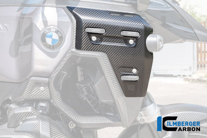 Radiator zijpaneel rechts met montagepunten voor zijkoffers mat carbon BMW R1300GS Adventure Triple Black (2024+)