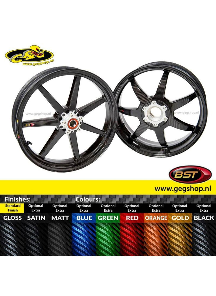 
                  
                    BST Carbon Heck Rand Black Mamba 6,0 x 17 "Ducati 1098/1098 S/ 1098R 2007 bis 2012
                  
                