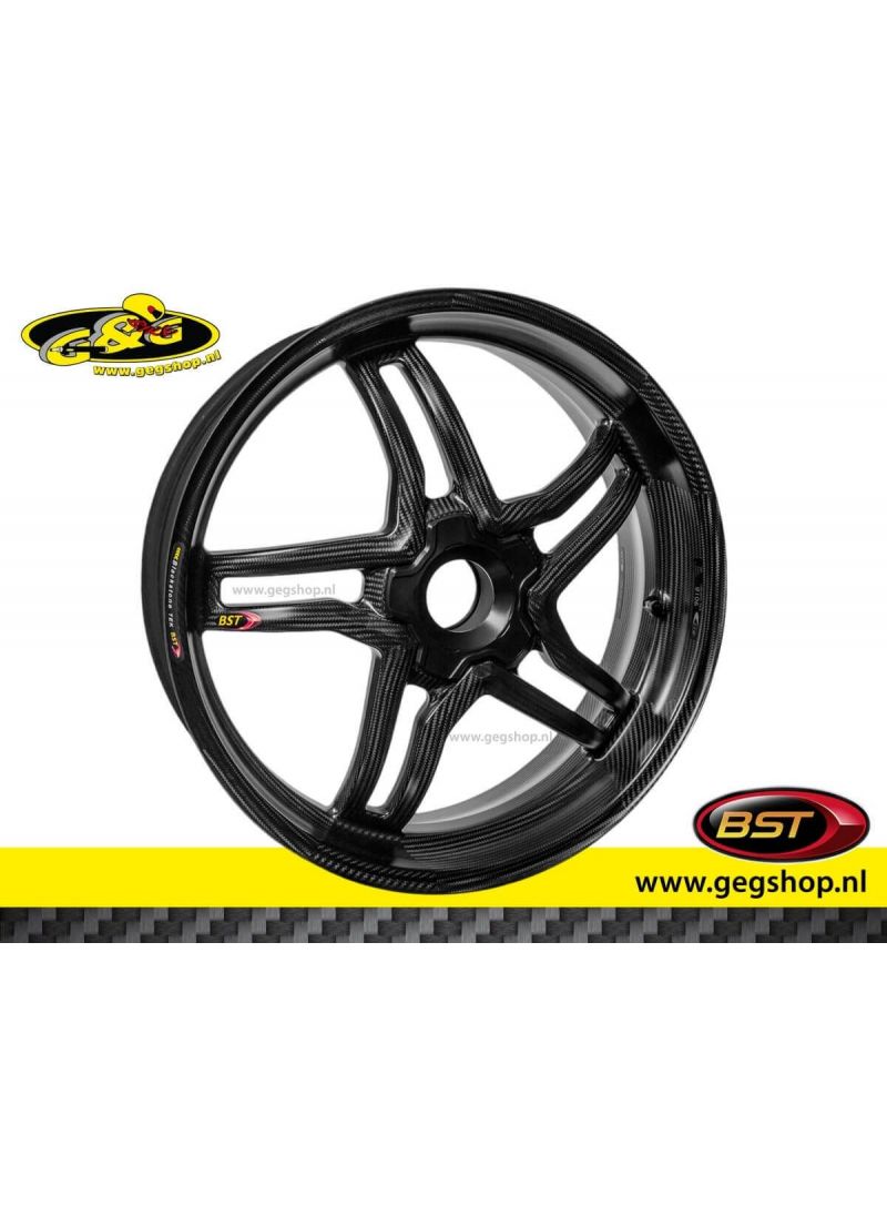 BST Carbon Rear Rim Rapid Tek 6,0 x 17" Ducati Multistrada V4 Pikes Peak 2025+