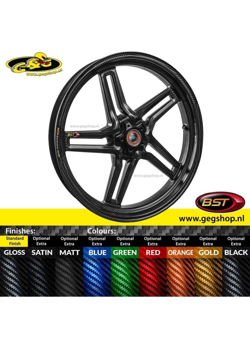 BST Carbon Front Rim Rapid Tek 3,5 x 17" Ducati Diavel V4 V4S