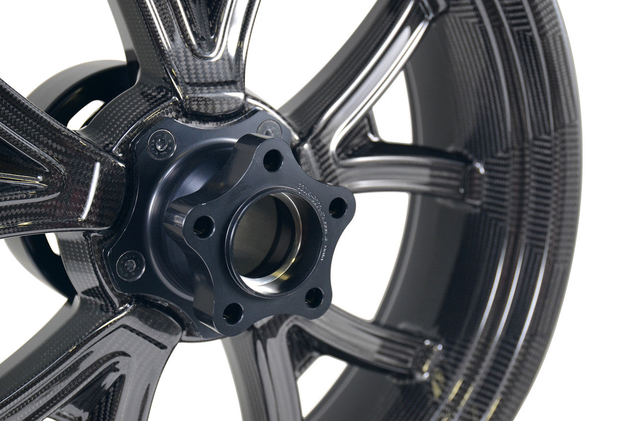 BST Twin TEK 3.5x17" carbon voorvelg voor Harley Davidson FXD Super Glide (2008-2010)